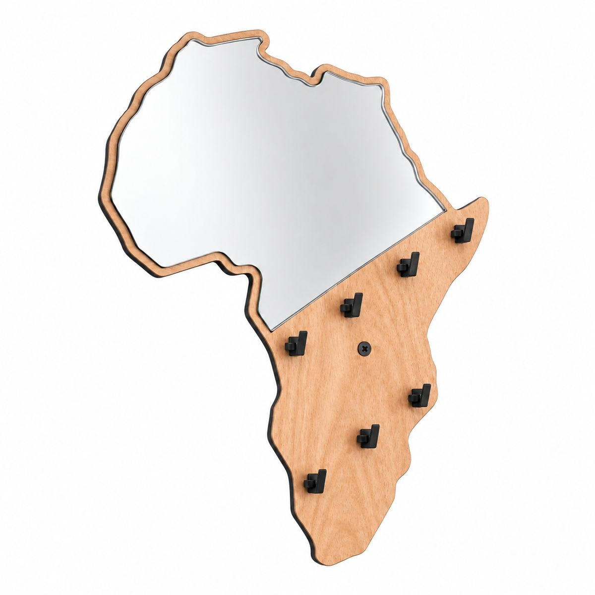 Africa Mirror Keyholder