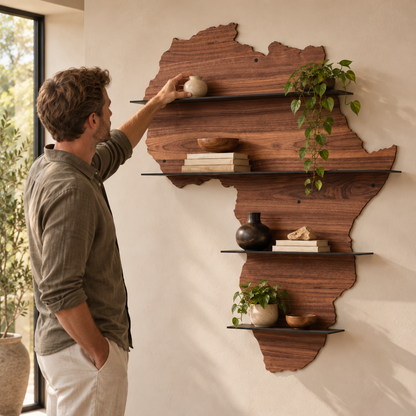 Africa Display Shelf