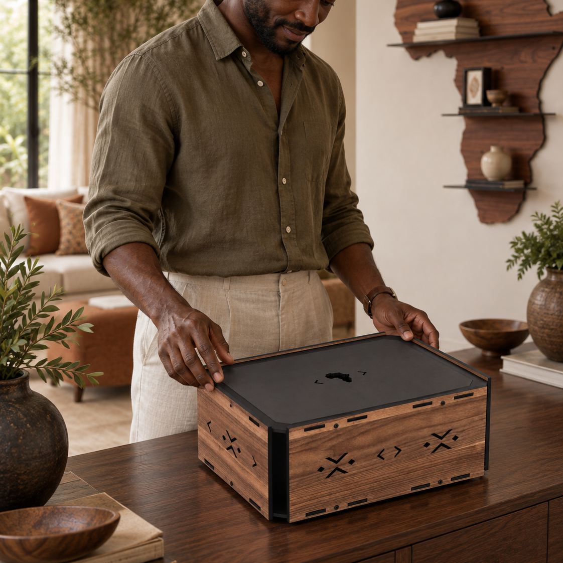 Africa Keepsake Box