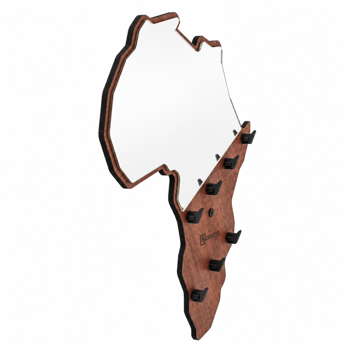 Africa Mirror Keyholder
