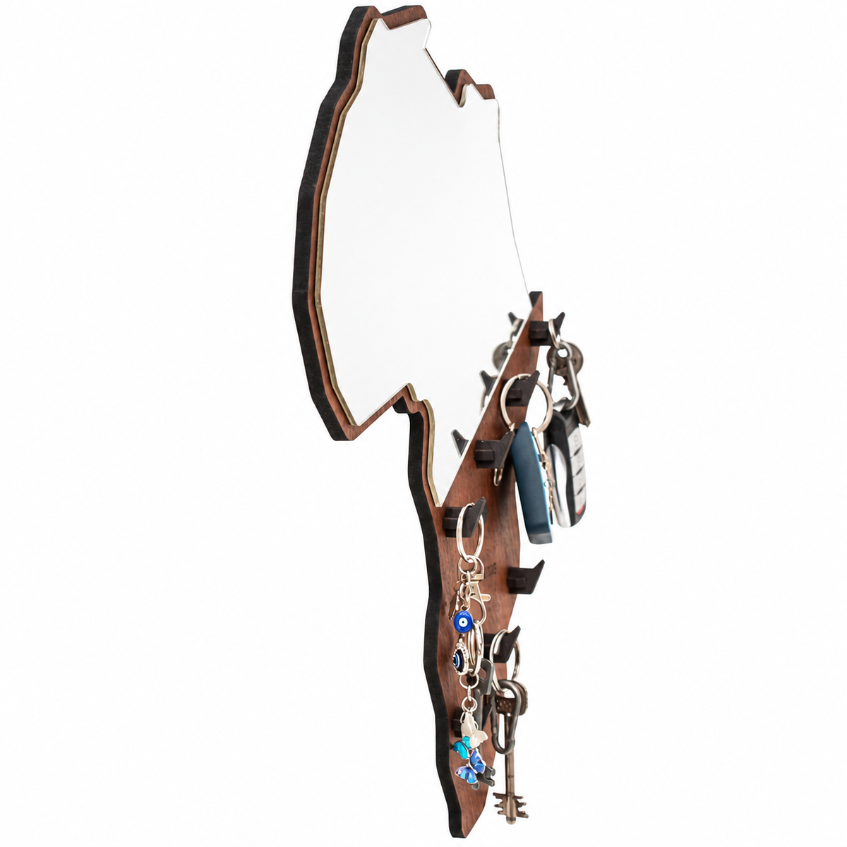 Africa Mirror Keyholder