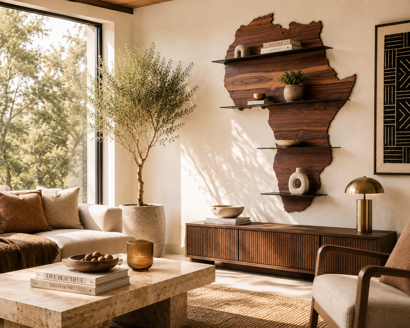 Modern African Interior Pieces