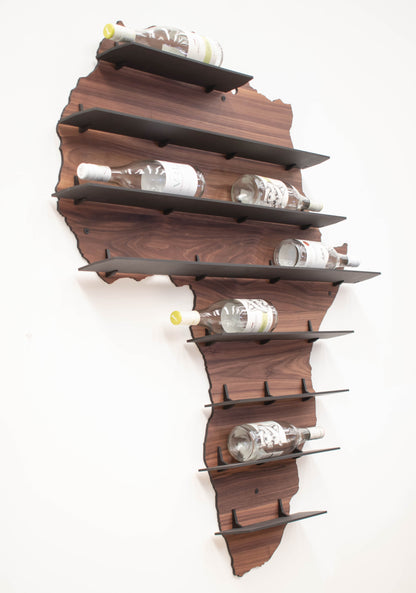 Wall Wine Shelf