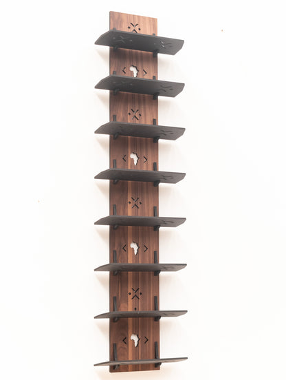 Tower Wall Wine Shelf