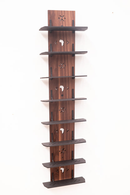 Tower Wall Wine Shelf