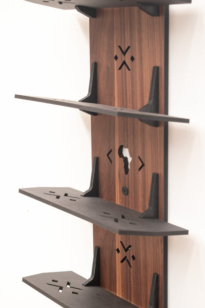 Tower Wall Wine Shelf