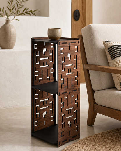 Maze Tower Side Table Set