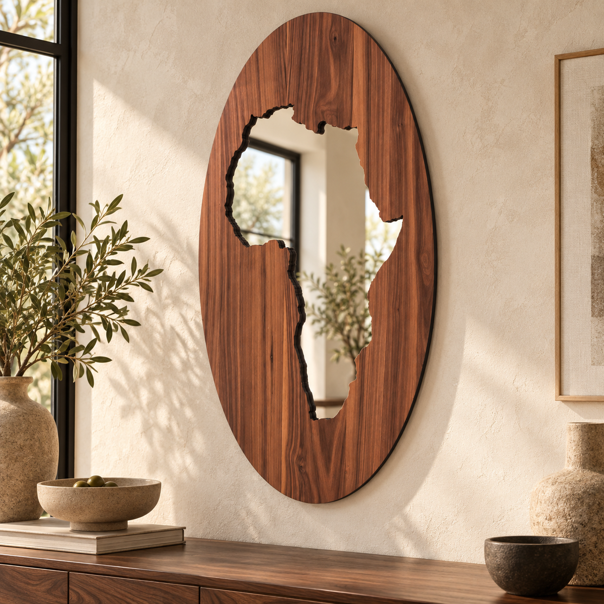 OVAL MIRROR