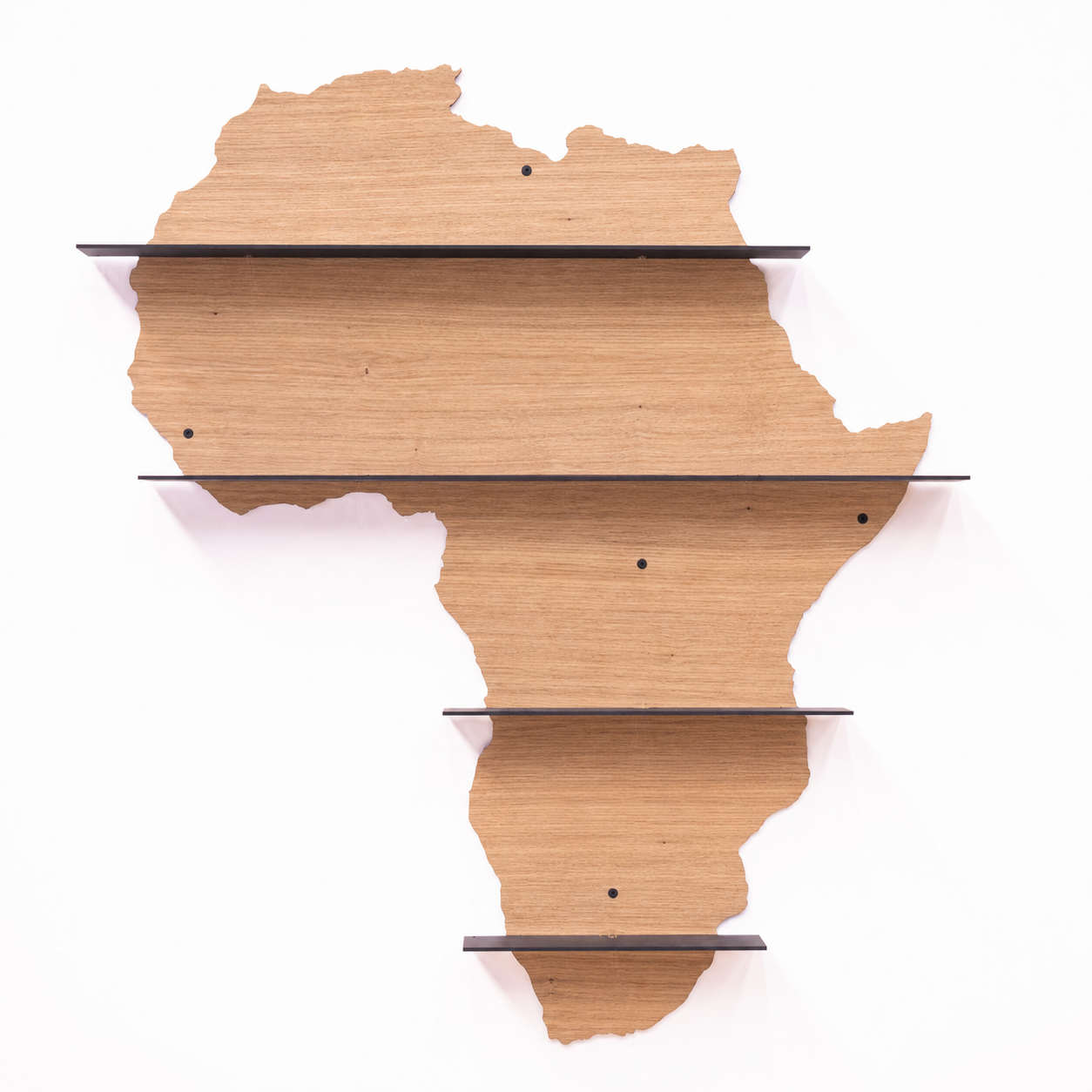 Africa Display Shelf in Okoume veneer